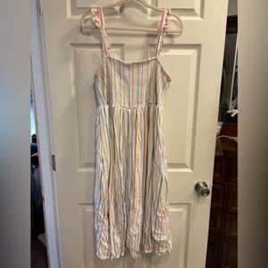 Torrid White Multicolor Textured Top